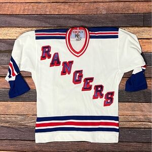 New York Rangers Youth Boys NHL Hockey Sweater CMM Jersey Uniform